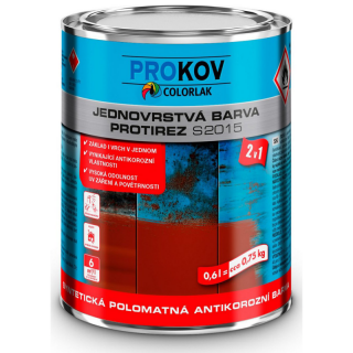 COLORLAK Protirez barva S2015 Barva: RAL 3001 červená, Objem: 0,6 l