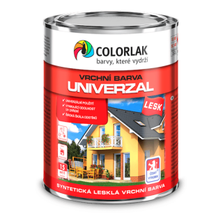 COLORLAK Univerzál email SU2013 Barva: 1000 bílá, Objem: 0,6 l