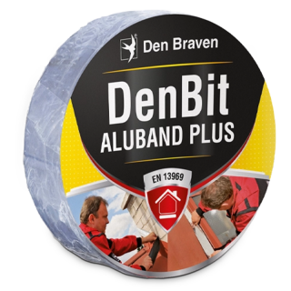 Den Braven Střešní bitumenový pás DenBit ALUBAND Rozměr: 75 mm x 10 m