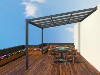 Hliníková pergola Vike Rozměr: 5,9 x 3,4 m