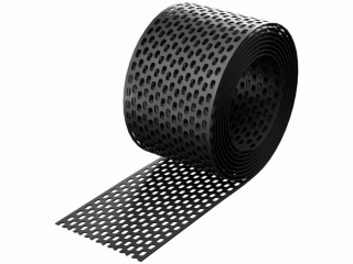 Ochranný pás plastový Barva: černá, Rozměr: 100 mm x 5 m