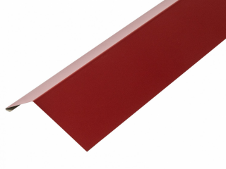 Okapové lemování Klasik Barva: RAL 3011 červená, Rozměr: 2000 mm