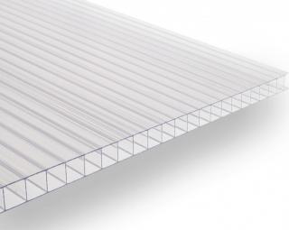 Polykarbonátová deska 4 mm - čirá Délka desky: 2 m, Šířka desky: 1,05 m