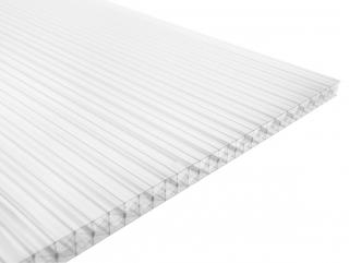 Polykarbonátová deska Guttagliss DUAL STRONG 16 mm - čirá Délka desky: 2,5 m, Šířka desky: 1,05 m