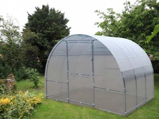 Zahradní skleník z polykarbonátu Easy 8 m Délka skleníku: 8 m, Šířka skleníku: 3 m, Tloušťka polykarbonátu: 4 mm