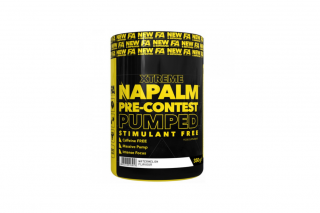 FA Nutrition NAPALM Pre-Contest Stimulant Free - 350 g Příchuť: Lychee