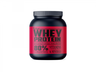FitBoom Whey Protein - 2250 g Příchuť: Forest Fruits