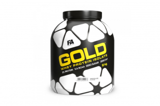 Fitness Authority Gold Whey Protein Isolate 2000 g Příchuť: Strawberry - Banana