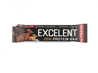 Nutrend Excelent protein bar - 85 g Příchuť: Chocolate - Hazelnut