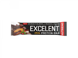 Nutrend Excelent protein bar - 85 g Příchuť: Čokoláda - Nugát