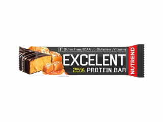 Nutrend Excelent protein bar - 85 g Příchuť: Slaný karamel