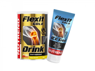 Nutrend Flexit - 400 g  + Flexit Gel - 100 ml Zdarma Příchuť: Orange