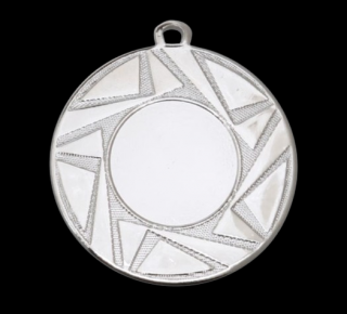 Kovová medaile KMED06 - 5 cm Varianta: Stříbro