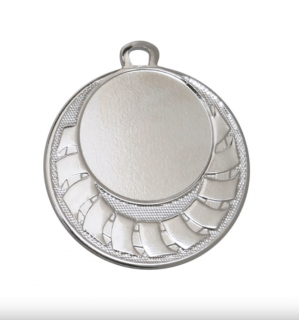 Kovová medaile KMED09 - 4 cm Varianta: Stříbro
