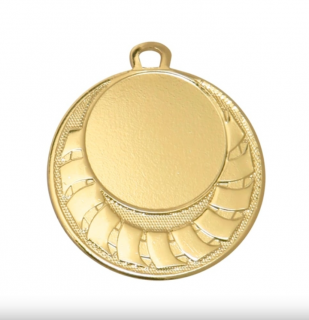 Kovová medaile KMED09 - 4 cm Varianta: Zlato