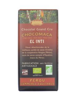 Hořká čokoláda Criollo s macou 56% 100g BIO