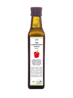 Paprikový olej pálivý 250ml Solio