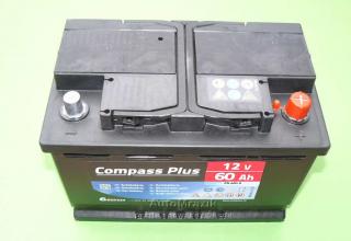 Autobaterie 12V 60Ah, EN 480A