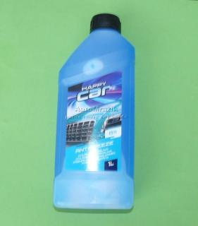 Chladící, nemrznoucí kapalina G11 - modrozelená Výrobce - obsah: CZ - Happy - 1L