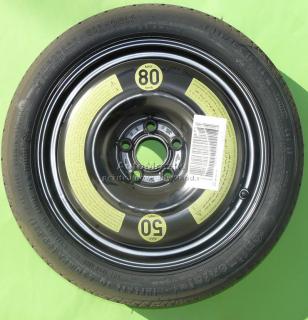 Dojezdové kolo, rezerva Škoda  Rapid 3,5Jx16 ET 38 125/70 R16