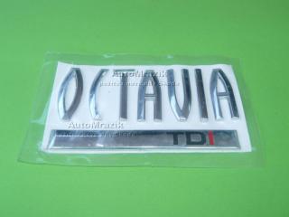 Nápis, označení motorizace Octavia II  TDi