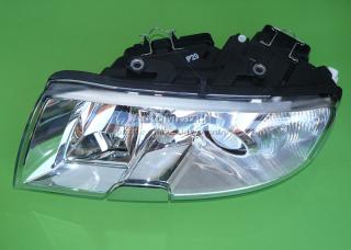 Přední světlo, světlomet, lampa levá Škoda Superb I H7 + H3