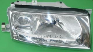Přední světlo, světlomet, lampa pravá Octavia 2000- s mlhovkou + motorek