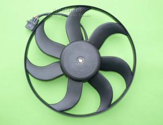 Ventilátor, větrák chladiče Fabia I, II, III, Roomster, Rapid 390mm výrobce: originál