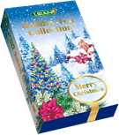LIRAN Holiday Tea Collection - vánoční čajová kazeta 7x8x2g