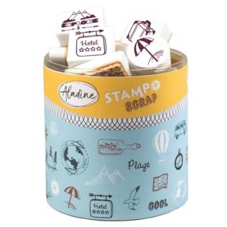 Razítka StampoScrap, cestování po světě