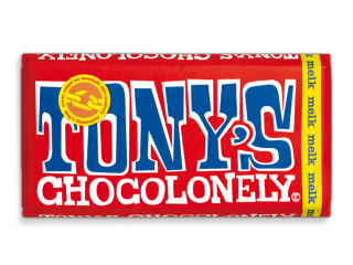 Tony’s Chocolonely – mléčná čokoláda, 180 gramů