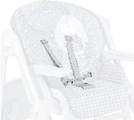 Bezpečnostní popruhy na židli Polly Easy/2v1 - bílé