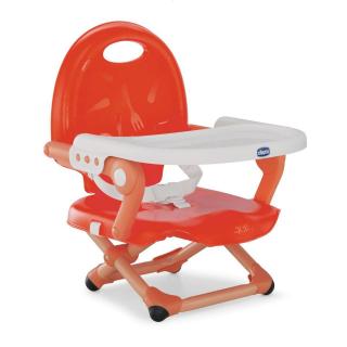 Podsedák na jídelní židli Chicco přenosný Pocket Snack - Poppy Red