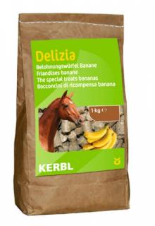 Pamlsek pro koně DELIZIA, banán, 1 kg