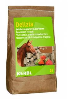 Pamlsek pro koně DELIZIA, jahoda, 1 kg