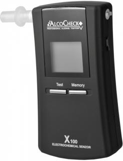 AlcoCheck X100  + Náhradní náustky - 50ks