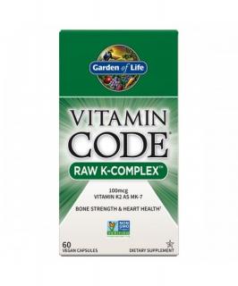 Garden of Life Vitamin K komplex RAW 60 veganských kapslí