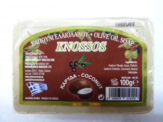 Knossos mýdlo tuhé olivové s vůní kokosu 100 G