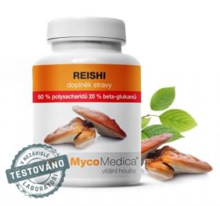 MycoMedica Reishi 50 % 90 kapslí - vegan
