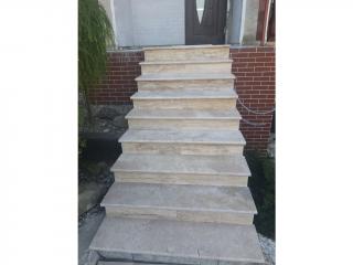 Travertin Classic řezaný schod / parapet 100x35x3 cm