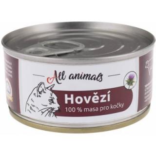 All Animals CAT hovězí mleté 100g