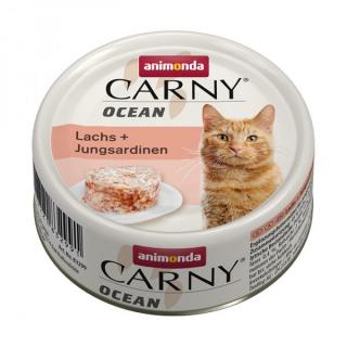 ANIMONDA konzerva CARNY Ocean - losos + sardinky 80g
