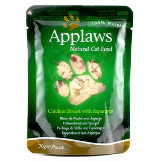 Applaws kapsička Cat Kuřecí prsa a chřest 70 g