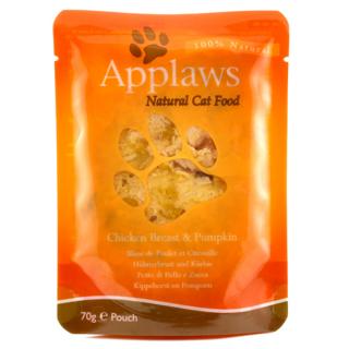 Applaws kapsička Cat Kuřecí prsa a dýně 70 g