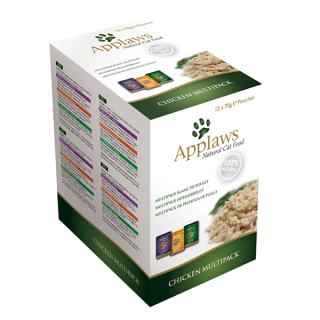 Applaws kapsička Cat Multipack Kuřecí 12 x 70 g