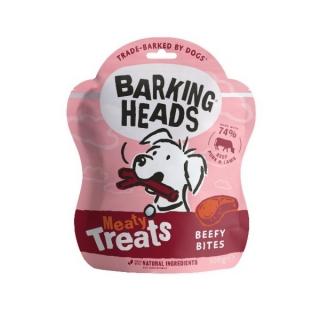 BARKING HEADS Meaty Treats Beefy Bites 100g