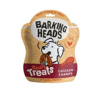 BARKING HEADS Meaty Treats Chicken Champs 100g