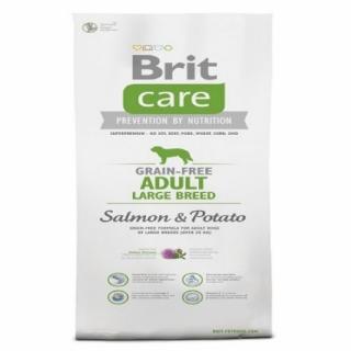 BRIT CARE 3 kg ADULT LB Salmon Potato Grain - Free