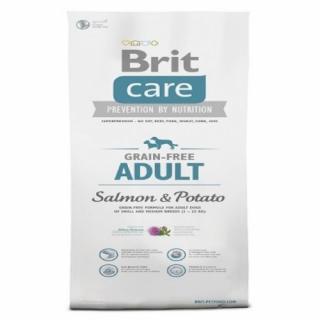BRIT CARE 3 kg ADULT SALMON+POTATO GRAIN-FREE