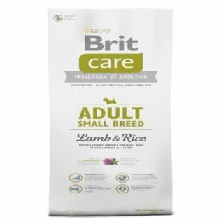 BRIT CARE 3 kg ADULT small breed lamb and rice